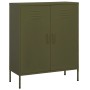 Olive green steel storage cabinet 80x35x101.5 cm by vidaXL, Lockers and storage cabinets - Ref: Foro24-336162, Price: 151,07 ...