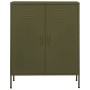 Olive green steel storage cabinet 80x35x101.5 cm by vidaXL, Lockers and storage cabinets - Ref: Foro24-336162, Price: 151,07 ...