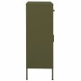 Olive green steel storage cabinet 80x35x101.5 cm by vidaXL, Lockers and storage cabinets - Ref: Foro24-336162, Price: 151,07 ...