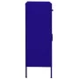 Navy blue steel storage cabinet 80x35x101.5 cm by vidaXL, Lockers and storage cabinets - Ref: Foro24-336163, Price: 172,93 €,...