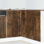 Mueble bajo de cocina porto roble ahumado madera reconstituida