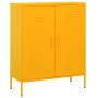 Senfgelber Stahlschrank 80x35x101,5 cm von vidaXL, Schließfächer und Lagerschränke - Ref: Foro24-336164, Preis: 149,46 €, Rab...