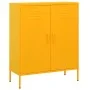 Senfgelber Stahlschrank 80x35x101,5 cm von vidaXL, Schließfächer und Lagerschränke - Ref: Foro24-336164, Preis: 147,17 €, Rab...