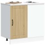 Mueble bajo de cocina Lucca madera contrachapada roble sonoma