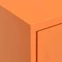 Armario de almacenamiento acero naranja 80x35x101,5 cm de vidaXL, Taquillas y armarios de almacenamiento - Ref: Foro24-336165...