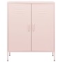 Pink steel storage cabinet 80x35x101.5 cm by vidaXL, Lockers and storage cabinets - Ref: Foro24-336166, Price: 149,12 €, Disc...
