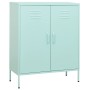Mintgrüner Stahlschrank 80x35x101,5 cm von vidaXL, Schließfächer und Lagerschränke - Ref: Foro24-336167, Preis: 150,85 €, Rab...