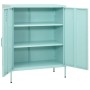 Mintgrüner Stahlschrank 80x35x101,5 cm von vidaXL, Schließfächer und Lagerschränke - Ref: Foro24-336167, Preis: 150,85 €, Rab...