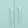 Mint green steel storage cabinet 80x35x101.5 cm by vidaXL, Lockers and storage cabinets - Ref: Foro24-336167, Price: 150,10 €...