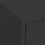 Anthracite gray steel storage cabinet 80x35x101.5 cm by vidaXL, Lockers and storage cabinets - Ref: Foro24-336168, Price: 148...