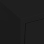 Black steel storage cabinet 80x35x101.5 cm by vidaXL, Lockers and storage cabinets - Ref: Foro24-336169, Price: 149,89 €, Dis...
