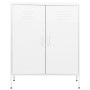 White steel storage cabinet 80x35x101.5 cm by vidaXL, Lockers and storage cabinets - Ref: Foro24-336170, Price: 149,12 €, Dis...