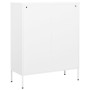 White steel storage cabinet 80x35x101.5 cm by vidaXL, Lockers and storage cabinets - Ref: Foro24-336170, Price: 149,12 €, Dis...