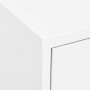 White steel storage cabinet 80x35x101.5 cm by vidaXL, Lockers and storage cabinets - Ref: Foro24-336170, Price: 149,12 €, Dis...
