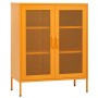 Senfgelber Stahlschrank 80x35x101,5 cm von vidaXL, Schließfächer und Lagerschränke - Ref: Foro24-336173, Preis: 163,58 €, Rab...