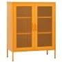 Senfgelber Stahlschrank 80x35x101,5 cm von vidaXL, Schließfächer und Lagerschränke - Ref: Foro24-336173, Preis: 173,26 €, Rab...