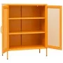 Senfgelber Stahlschrank 80x35x101,5 cm von vidaXL, Schließfächer und Lagerschränke - Ref: Foro24-336173, Preis: 173,26 €, Rab...