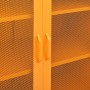Mustard yellow steel storage cabinet 80x35x101.5 cm by vidaXL, Lockers and storage cabinets - Ref: Foro24-336173, Price: 162,...