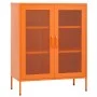 Steel storage cabinet orange 80x35x101.5 cm by vidaXL, Lockers and storage cabinets - Ref: Foro24-336174, Price: 189,01 €, Di...