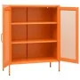 Steel storage cabinet orange 80x35x101.5 cm by vidaXL, Lockers and storage cabinets - Ref: Foro24-336174, Price: 189,01 €, Di...