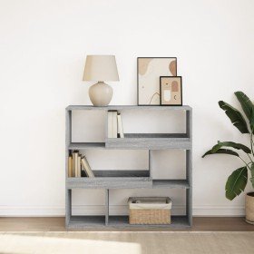 Estantería/divisor de espacios gris Sonoma 100x33x94,5 cm en Librerías y estanterías | Comprar online en Foro24