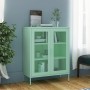 Mint green steel storage cabinet 80x35x101.5 cm by vidaXL, Lockers and storage cabinets - Ref: Foro24-336176, Price: 150,90 €...
