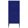 Navy blue steel storage cabinet 42.5x35x101.5 cm by vidaXL, Lockers and storage cabinets - Ref: Foro24-336181, Price: 124,74 ...
