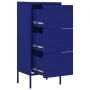 Navy blue steel storage cabinet 42.5x35x101.5 cm by vidaXL, Lockers and storage cabinets - Ref: Foro24-336181, Price: 124,74 ...