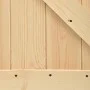 Sliding door with solid pine wood hardware 85x210 cm by vidaXL, Doors - Ref: Foro24-3203096, Price: 208,25 €, Discount: %