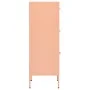 Pink steel storage cabinet 42.5x35x101.5 cm by vidaXL, Lockers and storage cabinets - Ref: Foro24-336184, Price: 123,27 €, Di...