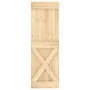Sliding door with solid pine wood hardware 70x210 cm by vidaXL, Doors - Ref: Foro24-3203094, Price: 186,40 €, Discount: %