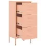 Pink steel storage cabinet 42.5x35x101.5 cm by vidaXL, Lockers and storage cabinets - Ref: Foro24-336184, Price: 123,27 €, Di...