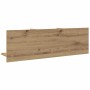 Mueble de pared madera ingeniería roble artisian 100x16,5x30 cm