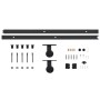 Puerta corredera con herrajes madera maciza de pino 85x210 cm de vidaXL, Puertas - Ref: Foro24-3203056, Precio: 182,41 €, Des...