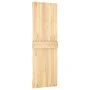 Sliding door with solid pine wood hardware 70x210 cm by vidaXL, Doors - Ref: Foro24-3203132, Price: 171,05 €, Discount: %