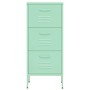 Mint green steel storage cabinet 42.5x35x101.5 cm by vidaXL, Lockers and storage cabinets - Ref: Foro24-336185, Price: 124,42...