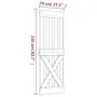 Sliding door with solid pine wood hardware 70x210 cm by vidaXL, Doors - Ref: Foro24-3203151, Price: 165,89 €, Discount: %