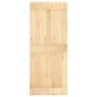 Schiebetür mit Beschlägen aus massivem Kiefernholz 85x210 cm von vidaXL, Türen - Ref: Foro24-3203201, Preis: 150,94 €, Rabatt: %