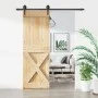 Sliding door with solid pine wood fittings 70x210 cm by vidaXL, Doors - Ref: Foro24-3203207, Price: 152,29 €, Discount: %