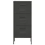 Anthrazitfarbener Stahlschrank 42,5 x 35 x 101,5 cm von vidaXL, Schließfächer und Lagerschränke - Ref: Foro24-336186, Preis: ...