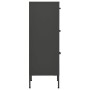 Anthracite steel storage cabinet 42.5x35x101.5 cm by vidaXL, Lockers and storage cabinets - Ref: Foro24-336186, Price: 124,13...