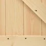 Sliding door with solid pine wood fittings 90x210 cm by vidaXL, Doors - Ref: Foro24-3203210, Price: 183,82 €, Discount: %