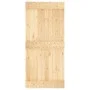 Schiebetür mit Beschlägen aus massivem Kiefernholz 95x210 cm von vidaXL, Türen - Ref: Foro24-3203234, Preis: 172,39 €, Rabatt: %