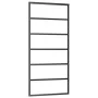 Schiebetür mit ESG-Glas und Aluminiumbeschlägen 90x205 cm von vidaXL, Türen - Ref: Foro24-3081952, Preis: 206,57 €, Rabatt: %