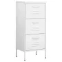 Armario de almacenamiento acero blanco 42,5x35x101,5 cm de vidaXL, Taquillas y armarios de almacenamiento - Ref: Foro24-33618...