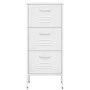 Armario de almacenamiento acero blanco 42,5x35x101,5 cm de vidaXL, Taquillas y armarios de almacenamiento - Ref: Foro24-33618...