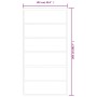 Puerta corredera con herrajes ESG vidrio y aluminio 102x205 cm de vidaXL, Puertas - Ref: Foro24-3081954, Precio: 217,49 €, De...