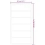 Schiebetür mit ESG-Glas und Aluminiumbeschlägen 102x205 cm von vidaXL, Türen - Ref: Foro24-3081954, Preis: 253,89 €, Rabatt: %