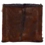 Folding stool made of genuine leather and solid teak wood by vidaXL, Folding stools and chairs - Ref: Foro24-288815, Price: 6...