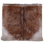 Klappbarer Hocker aus echtem Leder und massivem Teakholz von vidaXL, Klapphocker und Stühle - Ref: Foro24-288815, Preis: 65,9...